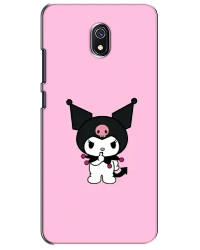 Чехол для Xiaomi Redmi 8A с картинкой «Kuromi — розовая нежность»