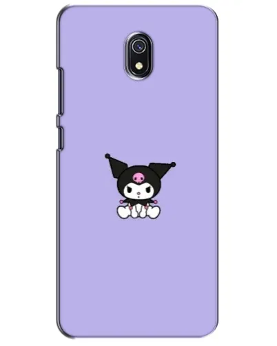 Чехол для Xiaomi Redmi 8A с картинкой «Kuromi — фиолетовый минимализм»