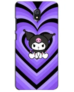Чехол для Xiaomi Redmi 8A с картинкой «Kuromi и фиолетовые сердца» Чехол для Xiaomi Redmi 8A с картинкой «Kuromi и фиолетовые сердца»