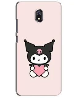 Чехол для Xiaomi Redmi 8A с картинкой «Kuromi и сердце» Чехол для Xiaomi Redmi 8A с картинкой «Kuromi и сердце»