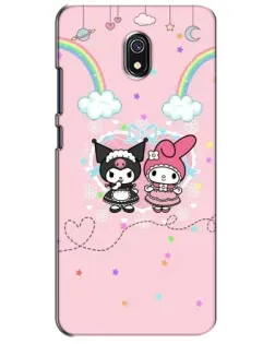 Чехол для Xiaomi Redmi 8A с картинкой «My Melody и Kuromi» Чехол для Xiaomi Redmi 8A с картинкой «My Melody и Kuromi»