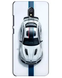 Чехол для Xiaomi Redmi 8A с картинкой «Вид сверху — BMW M»