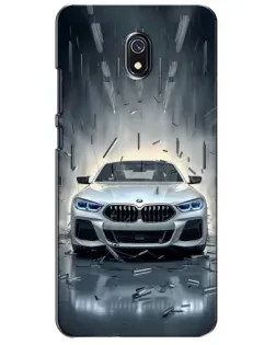 Чехол для Xiaomi Redmi 8A с картинкой «BMW в свете фар»