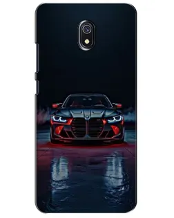 Чехол для Xiaomi Redmi 8A с картинкой «BMW на мокрой дороге»
