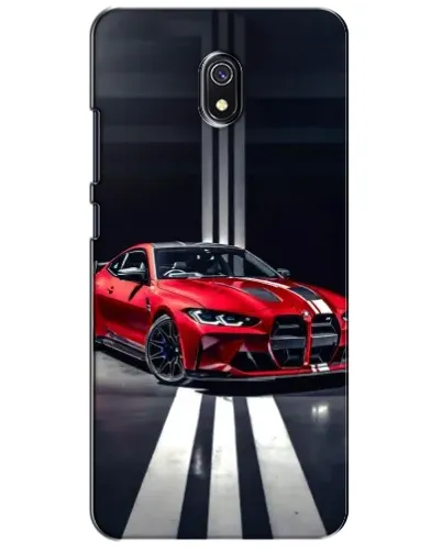 Чехол для Xiaomi Redmi 8A с картинкой «Красная BMW на дороге» Чехол для Xiaomi Redmi 8A с картинкой «Красная BMW на дороге»