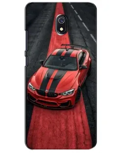 Чехол для Xiaomi Redmi 8A с картинкой «BMW на красной дорожке»