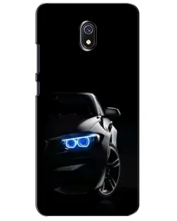 Чехол для Xiaomi Redmi 8A с картинкой «BMW — ночной взгляд»
