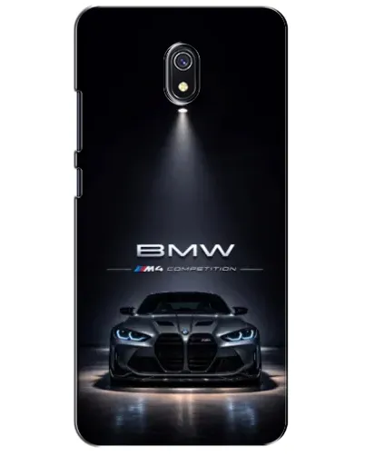 Чехол для Xiaomi Redmi 8A с картинкой «BMW сквозь ночной город» Чехол для Xiaomi Redmi 8A с картинкой «BMW сквозь ночной город»