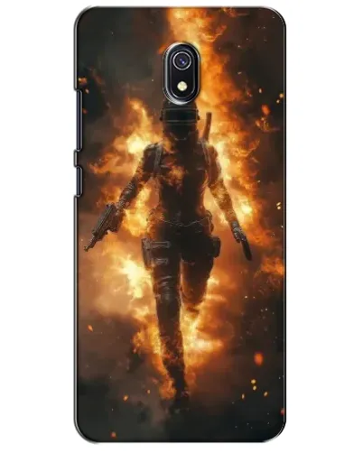 Чехол для Xiaomi Redmi 8A с картинкой «BMW — скорость в дожде»