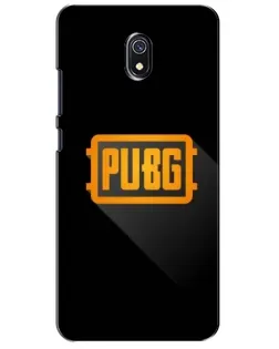 Чехол для Xiaomi Redmi 8A с картинкой «PUBG — рамка лого»