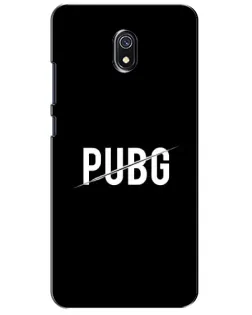 Чехол для Xiaomi Redmi 8A с картинкой «PUBG — белый логотип»