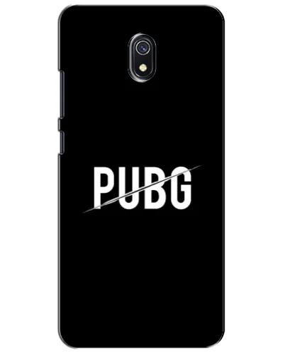 Чехол для Xiaomi Redmi 8A с картинкой «PUBG — белый логотип»