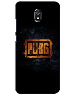 Чехол для Xiaomi Redmi 8A с картинкой «PUBG — золотой логотип»
