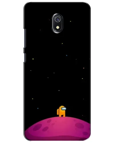 Чехол для Xiaomi Redmi 8A с картинкой «Одинокий герой на планете»