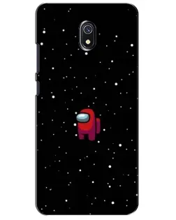 Чехол для Xiaomi Redmi 8A с картинкой «Красный Among Us»