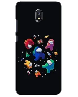 Чехол для Xiaomi Redmi 8A с картинкой «Among Us космос»