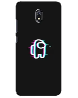 Чехол для Xiaomi Redmi 8A с картинкой «Among Us неон»