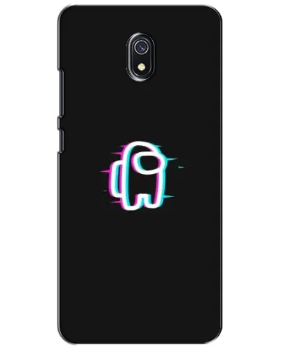 Чехол для Xiaomi Redmi 8A с картинкой «Among Us неон»