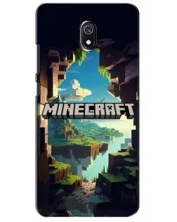 Чехол для Xiaomi Redmi 8A с картинкой «Пещера Майнкрафт» Чехол для Xiaomi Redmi 8A с картинкой «Пещера Майнкрафт»