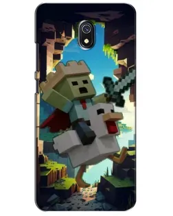 Чехол для Xiaomi Redmi 8A с картинкой «Стив и гусь» Чехол для Xiaomi Redmi 8A с картинкой «Стив и гусь»