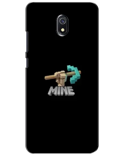 Чехол для Xiaomi Redmi 8A с картинкой «Алмазная кирка»