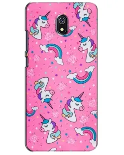Чехол для Xiaomi Redmi 8A с картинкой «Unicorn паттерн розовый» Чехол для Xiaomi Redmi 8A с картинкой «Unicorn паттерн розовый»