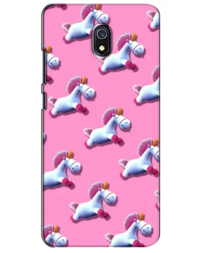 Чехол для Xiaomi Redmi 8A с картинкой «Единороги на розовом»