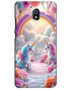 Чехол для Xiaomi Redmi 8A с картинкой «Радуга и единороги» Чехол для Xiaomi Redmi 8A с картинкой «Радуга и единороги»