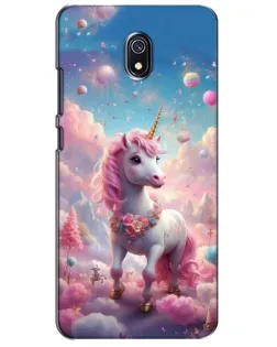 Чехол для Xiaomi Redmi 8A с картинкой «Единорог среди облаков»