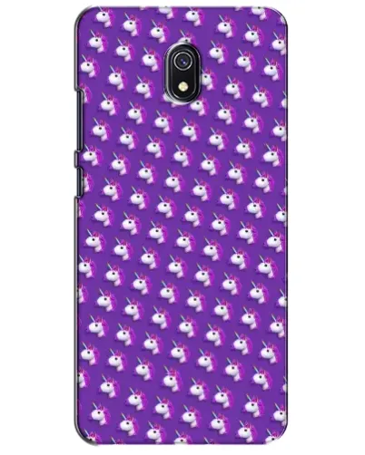 Чехол для Xiaomi Redmi 8A с картинкой «Единороги на фиолетовом»