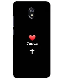 Чехол для Xiaomi Redmi 8A с картинкой «Сердце - Jesus» Чехол для Xiaomi Redmi 8A с картинкой «Сердце - Jesus»