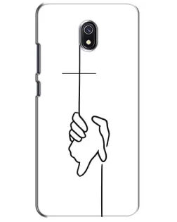 Чехол для Xiaomi Redmi 8A с картинкой «Рука держит» Чехол для Xiaomi Redmi 8A с картинкой «Рука держит»