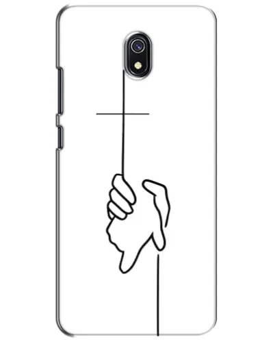Чехол для Xiaomi Redmi 8A с картинкой «Рука держит»
