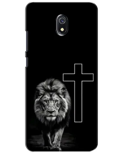 Чехол для Xiaomi Redmi 8A с картинкой «Лев и Крест»