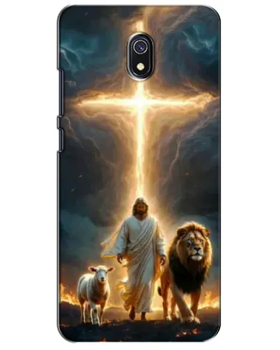 Чехол для Xiaomi Redmi 8A с картинкой «Лев Иуды и Свет»