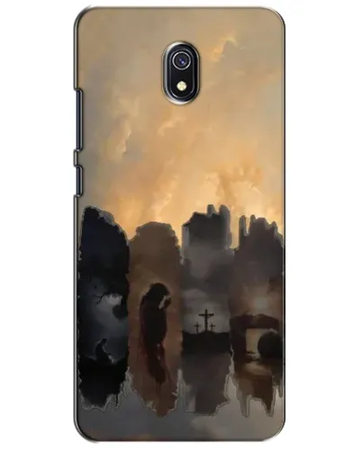 Чехол для Xiaomi Redmi 8A с картинкой «Дорога к вере»