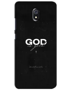 Чехол для Xiaomi Redmi 8A с картинкой «GOD — Бог над всем»