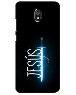 Чехол для Xiaomi Redmi 8A с картинкой «Меч Духа Jesus»