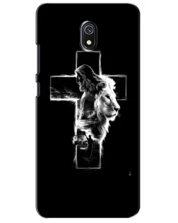 Чехол для Xiaomi Redmi 8A с картинкой «Сияющий крест Jesus»