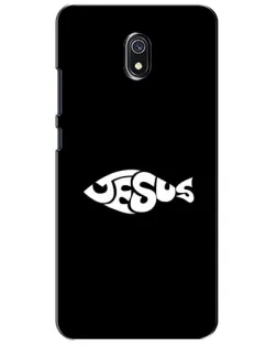 Чехол для Xiaomi Redmi 8A с картинкой «Рыба Jesus»
