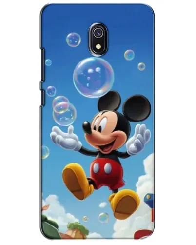 Чехол для Xiaomi Redmi 8A с картинкой «Mickey и мыльные пузыри»