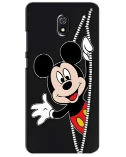 Чехол для Xiaomi Redmi 8A с картинкой «Микки раздвигает стены»