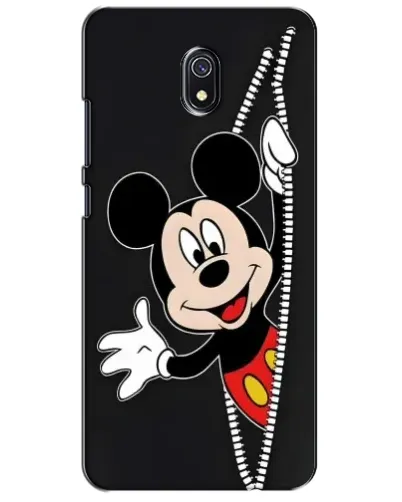 Чехол для Xiaomi Redmi 8A с картинкой «Микки раздвигает стены»