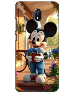 Чехол для Xiaomi Redmi 8A с картинкой «Микки садовод»
