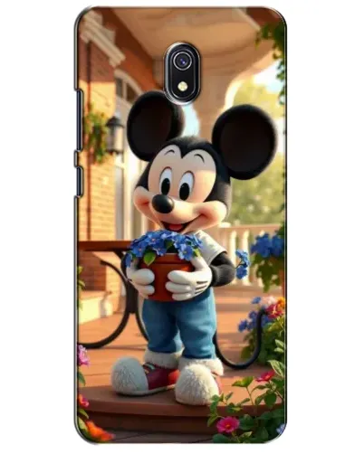 Чехол для Xiaomi Redmi 8A с картинкой «Микки садовод»
