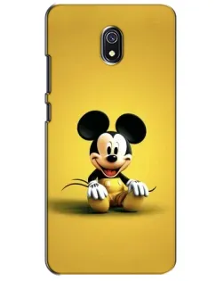Чехол для Xiaomi Redmi 8A с картинкой «Микки на желтом»