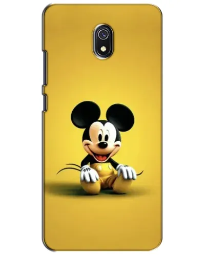 Чехол для Xiaomi Redmi 8A с картинкой «Микки на желтом»