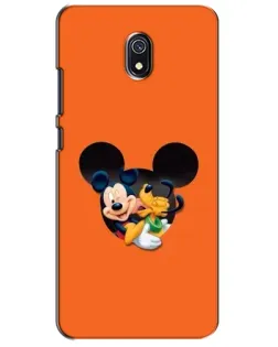 Чехол для Xiaomi Redmi 8A с картинкой «Сердце Микки Минни»