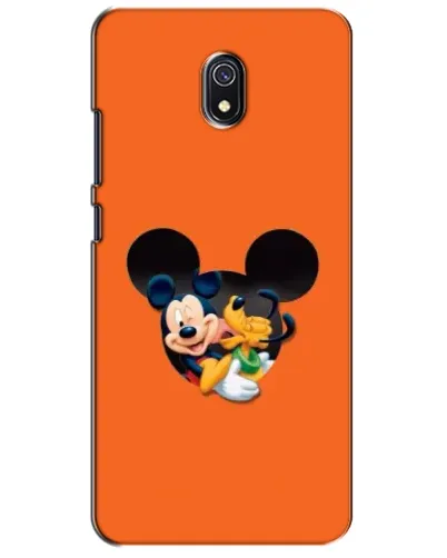 Чехол для Xiaomi Redmi 8A с картинкой «Сердце Микки Минни»