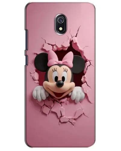 Чехол для Xiaomi Redmi 8A с картинкой «Минни сквозь стену»